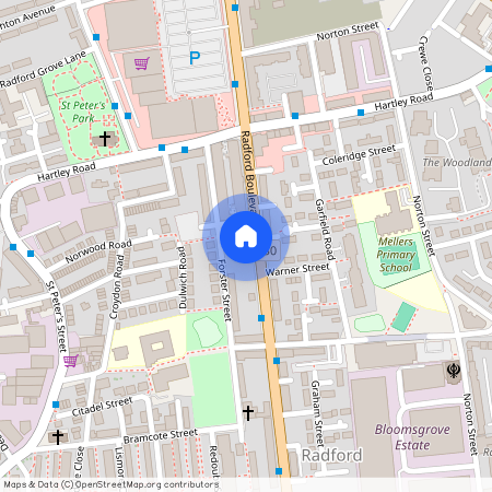 Denman Street, Radford, Nottingham, NG7