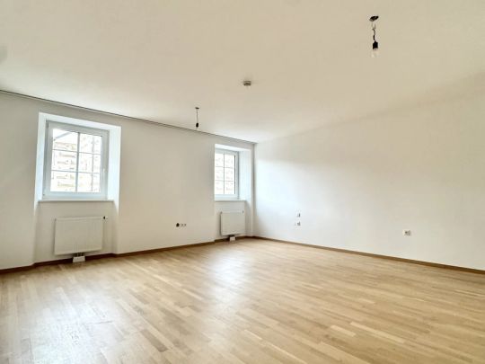 Unbefristeter WG-Traum im Biedermeier-Schlössl – 5-Zimmer-Maisonette mit 2 Bädern und großzügiger Terrasse! - Photo 1