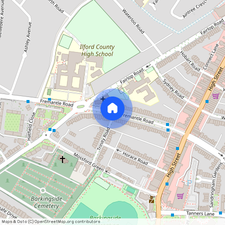 (Room F for LL) Fremantle Road (Barkingside), London, IG6