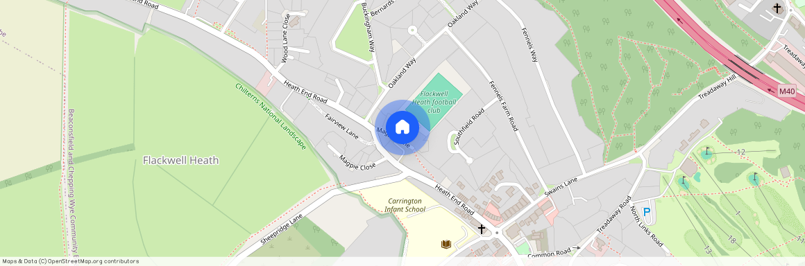 Heathbourne, Magpie Lane, Flackwell Heath, Buckinghamshire, HP10