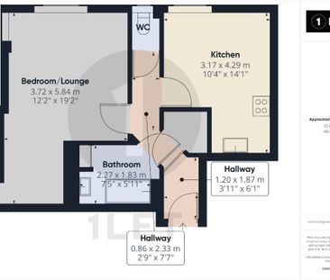 Studio to rent - Photo 6