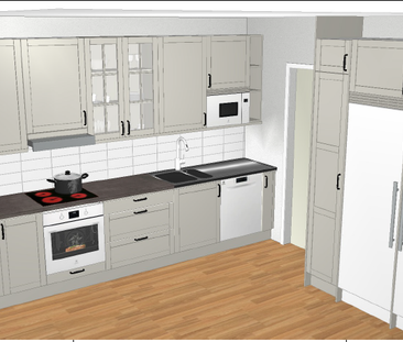 Nyrenoverad lägenhet Södra Trängallén 7B - Foto 1