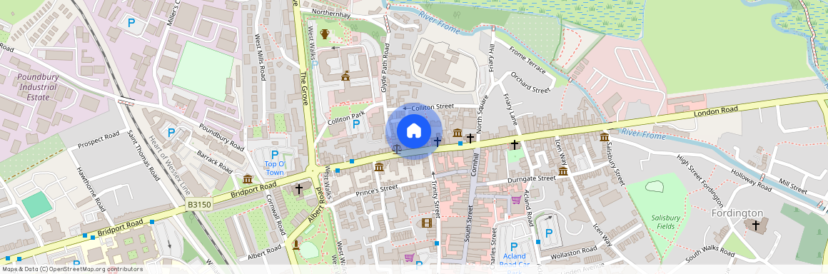 Stratton House, 58 High West Street, Dorchester, Dorset, DT1