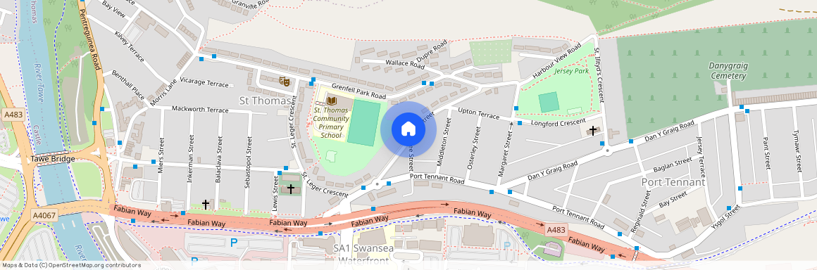 Kinley Street, St Thomas, Swansea. SA1 8HE