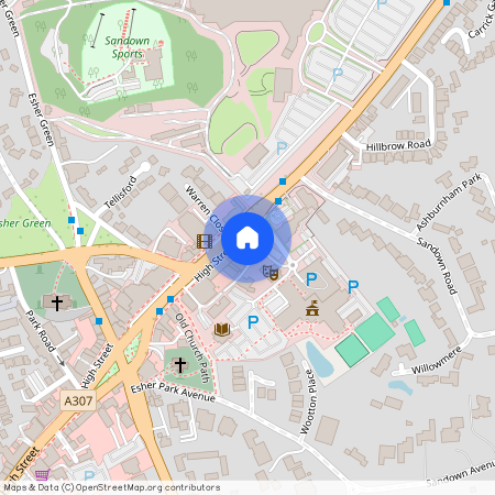 2 King Georges Walk, 5 High Street, Esher, Surrey, KT10