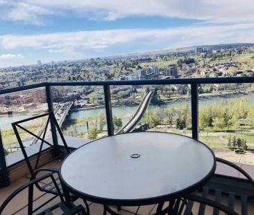 Amazing view with supersize balcony 1+den suite | 2501 - 910 5th Av... - Photo 1