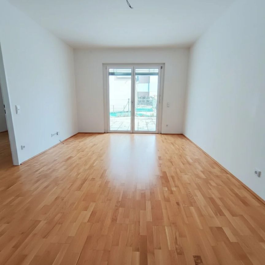 Ruhe auf der begrünten Terrasse genießen - hofseitige 2 Zimmer Neubauwohnung in bester Lage! - Photo 1