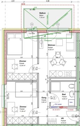Wohnen im Styria Center – Stilvolle Wohnungen mit hochwertiger Ausstattung und bester Anbindung - Photo 1