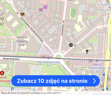 Kawalerka z oddzielna kuchnia przy Pl. Politechnik - Zdjęcie 1