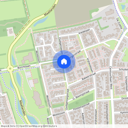 Roden, 9301 GB, Oudgenoegstraat, Roden