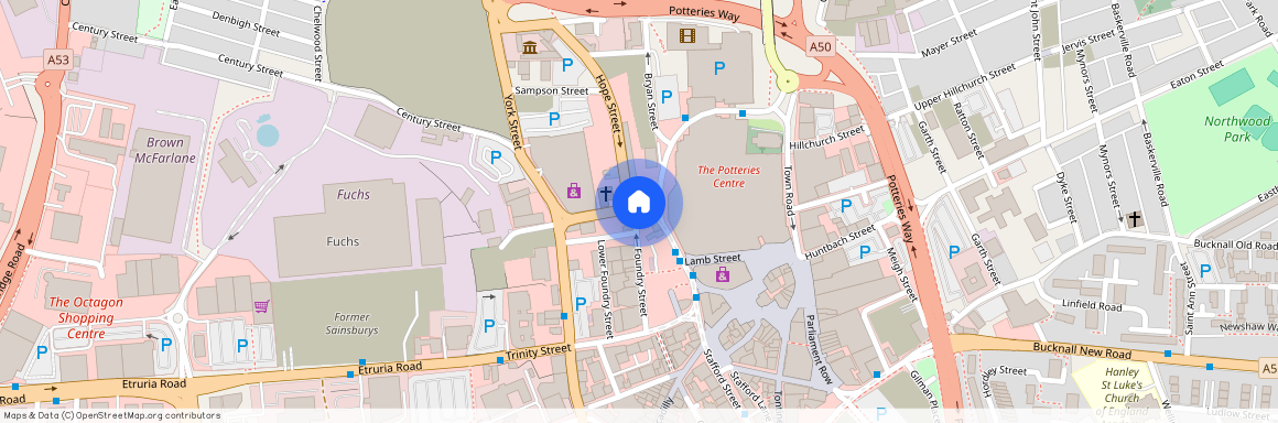 Percy Street, Hanley, ST1