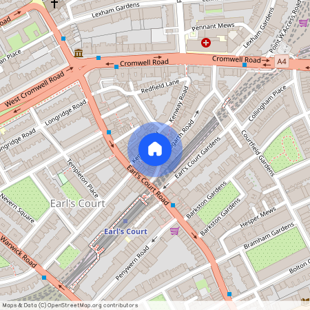 Nevern Square, Earls Court, SW5, London