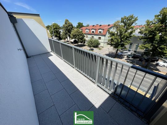 Unbefristete Neubau-Dachgeschosswohnung in Essling mit Einbauküche, Waschtrockner und großer Terrasse! - Foto 1