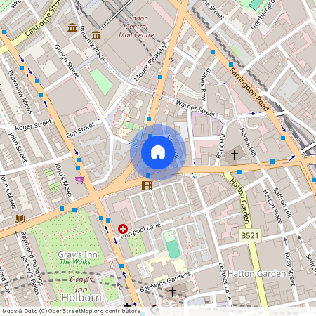 Laystall Street, Clerkenwell, EC1R, London