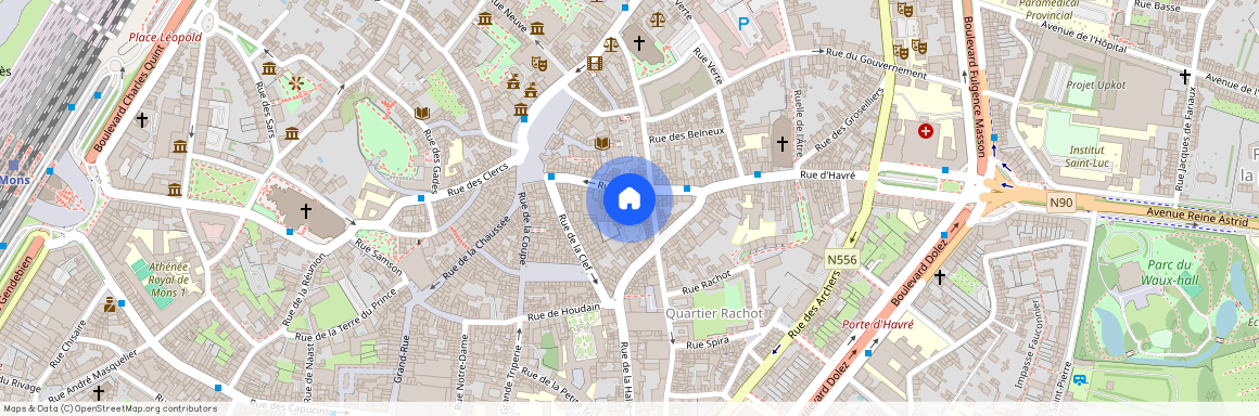 Rue D'havré, 36, 10, 7000, Mons