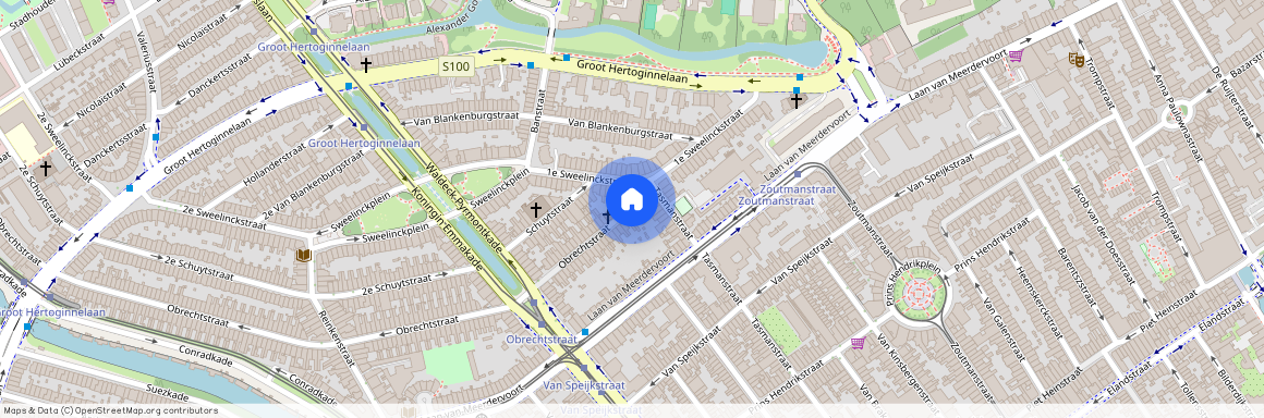 Sweelinckplein en omgeving, 2517 VT, Obrechtstraat, Den Haag