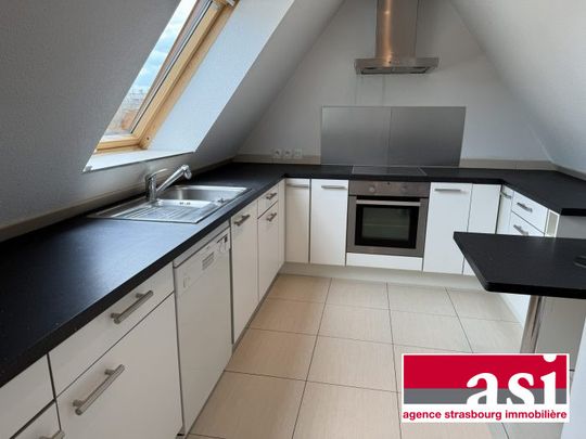 Robertsau : 3/4 pièces en duplex - Photo 1