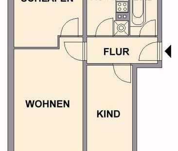 3-Zimmer-Wohnung unweit vom Stadtpark entfernt - Photo 2