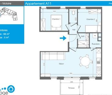 Appartement te huur - Photo 3