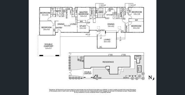 Five bedroom home with flexible living/home office options - Photo 1