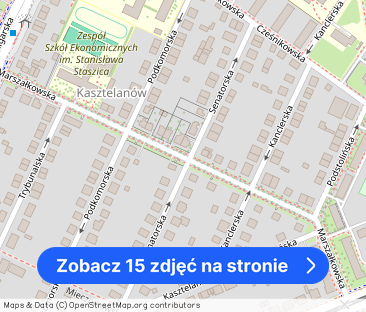 Grunwald, 2 pokojowe mieszkanie 44,5 m2 z oddzielną kuchnią - Zdjęcie 1
