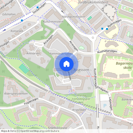 Nissastigen, Bagarmossen