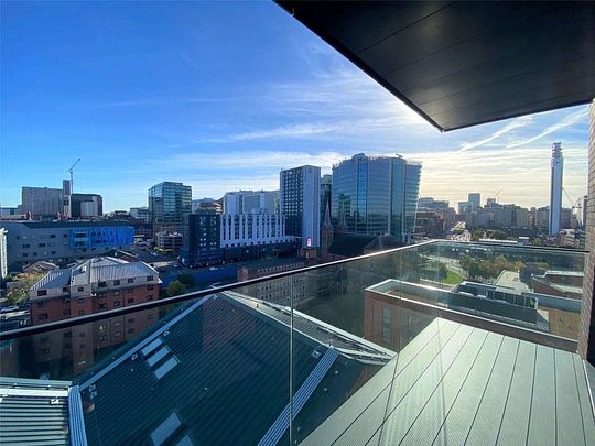 BRAND NEW Fully Furnished One Double Bedroom Apartment with a balcony on the 12th floor in the stunning Snow Hill Wharf development. Available from the 1st July 2024. - Photo 1