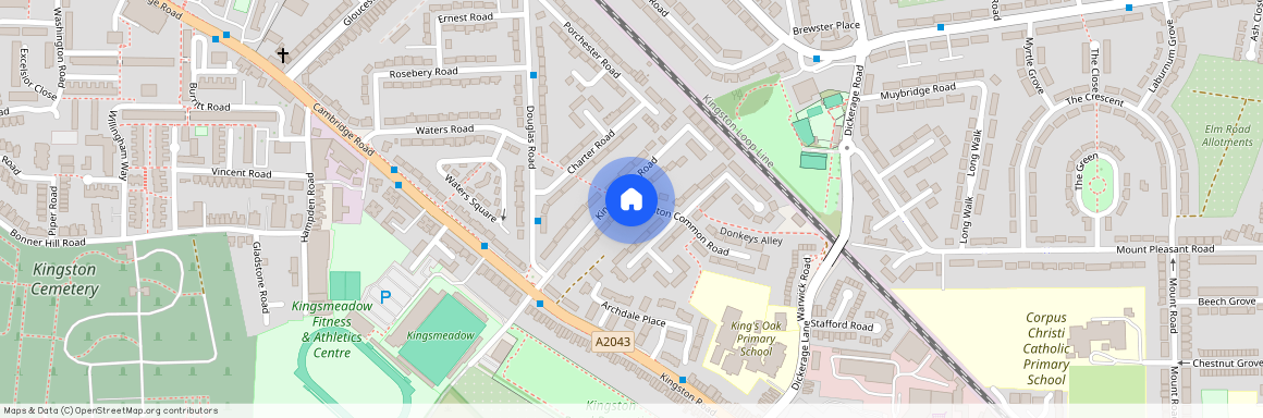 King Henrys Road, Kingston, Kingston upon Thames, KT1