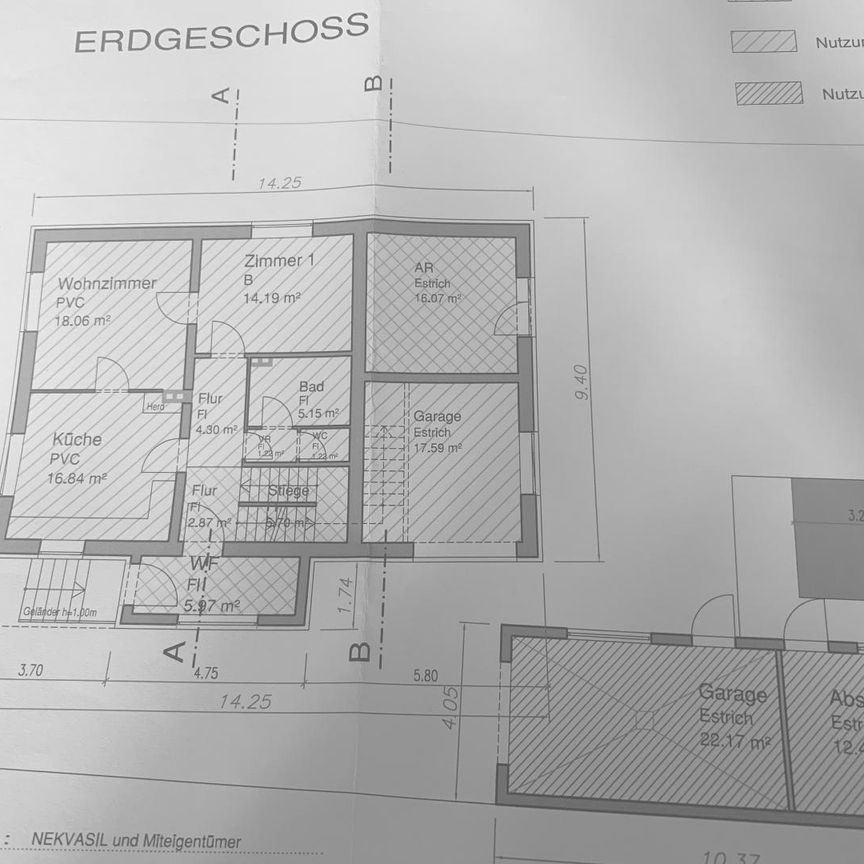 Geräumiges Miethaus , auch für zwei Familien geeignet. - Foto 1