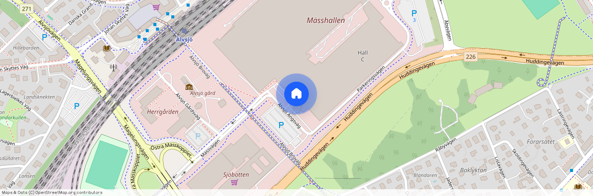 Mässvägen 2A, Älvsjö