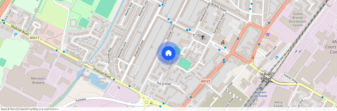 Burton-on-Trent, DE14 2GB, Staffordshire