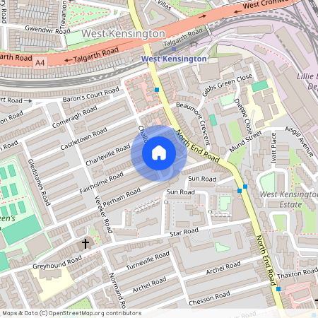 Challoner Mansions, Challoner Street, London, W14