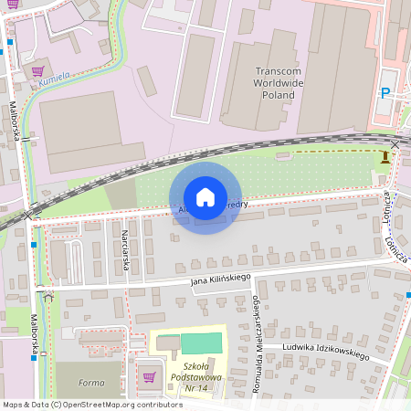 ul. Aleksandra Fredry, Elbląg, warmińsko-mazurskie