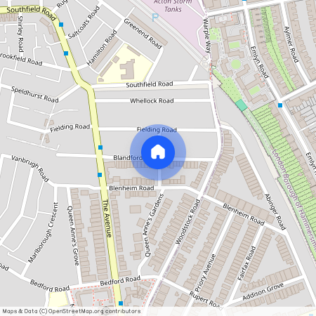 Queen Annes Gardens, London W4