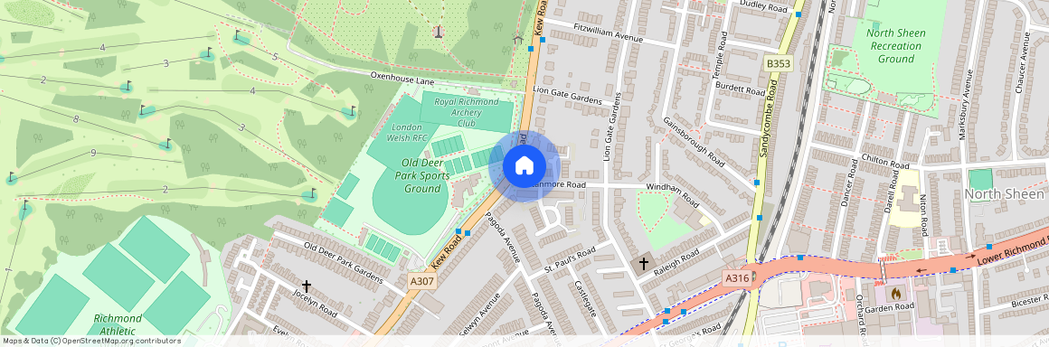 Beaufort Lodge, 168 Kew Road, Kew, Richmond, Surrey TW9