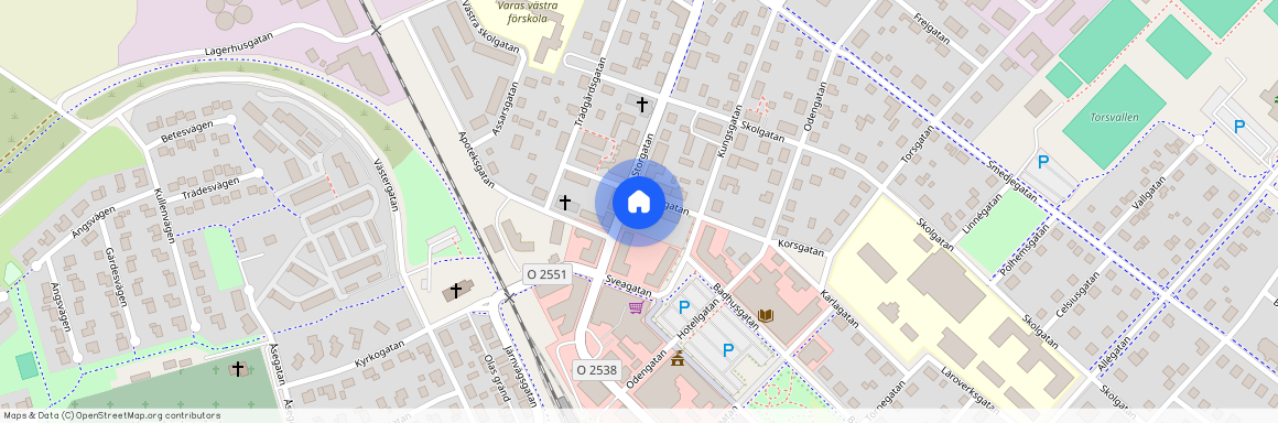 Vara, Korsgatan, 12A, 53434