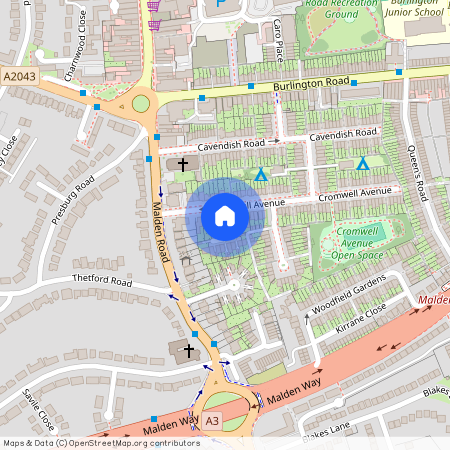 Haddon Close, New Malden, KT3