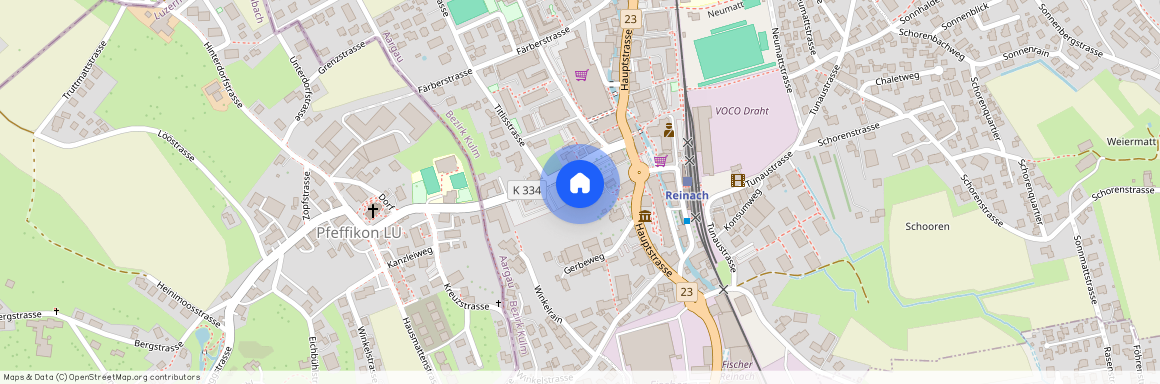 5734, Reinach AG, Marktplatz, 2