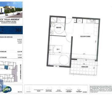 Appartement à louer 2 pièces 43.67m² - Photo 4