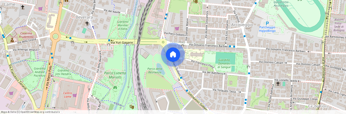 Via Francesco Flora, Bologna, Emilia-Romagna 40129