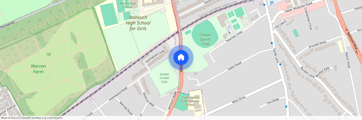 Cheam Road, Cheam SM2