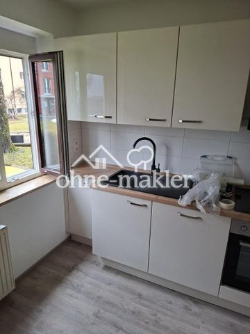 Frisch renovierte Wohnung im EG,neue Küche,Bad mit Fenster,Keller und Speicher - Foto 3