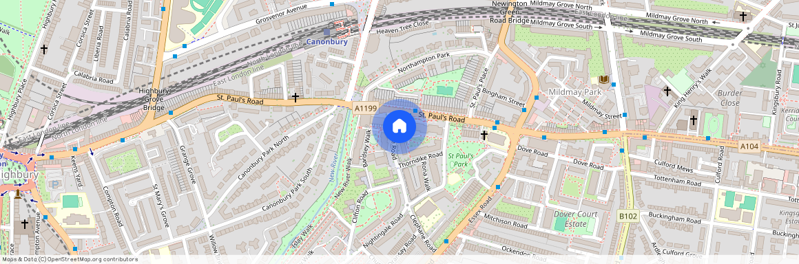 St Pauls Road, Canonbury, London, N1