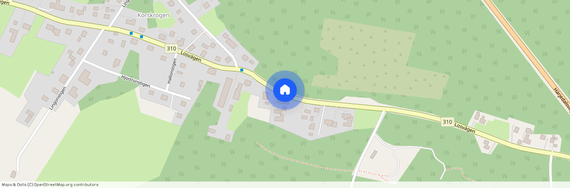 Losvägen, Korskrogen