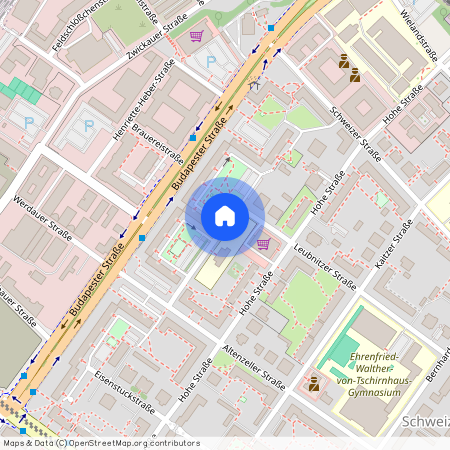 Leubnitzer Str. 3, 01069 Dresden OT Südvorstadt-West