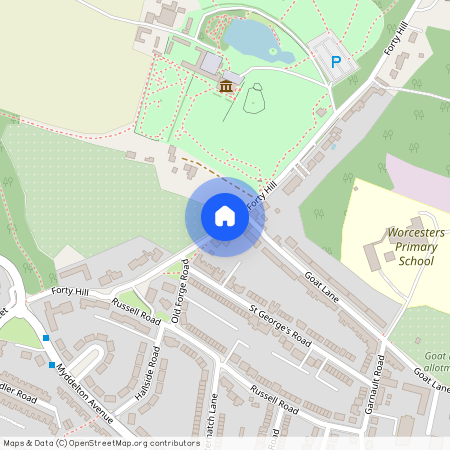 Forty Hill, Enfield, Middlesex, EN2