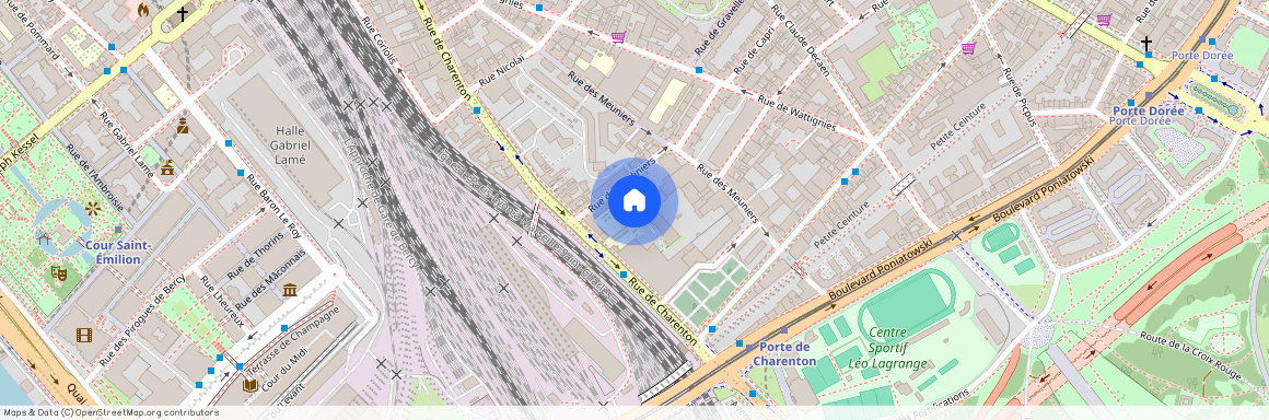 Allée des Vergers, Francja, Paris