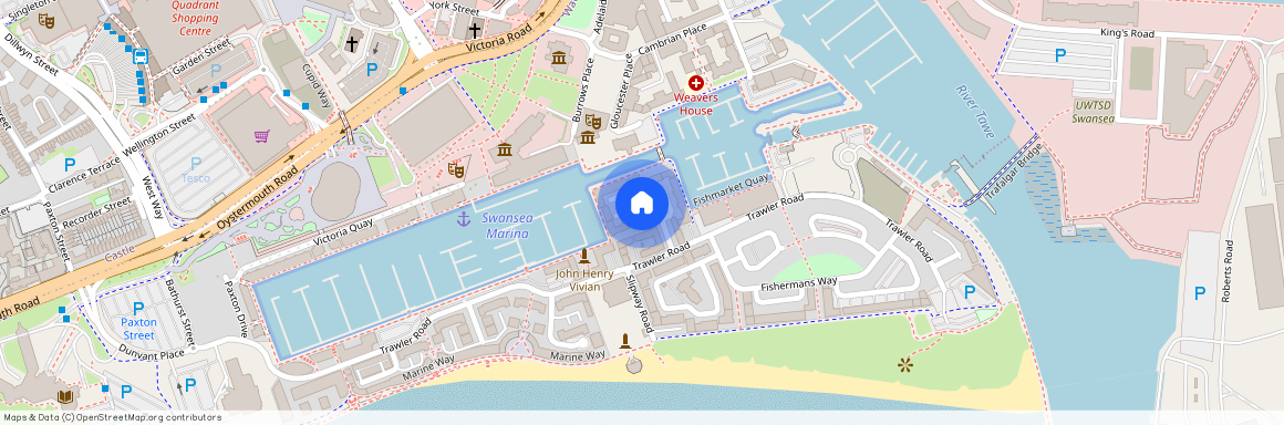 Abernethy Quay, Marina, Swansea. SA1 1F