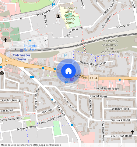 Magdalen Street, Colchester, CO1