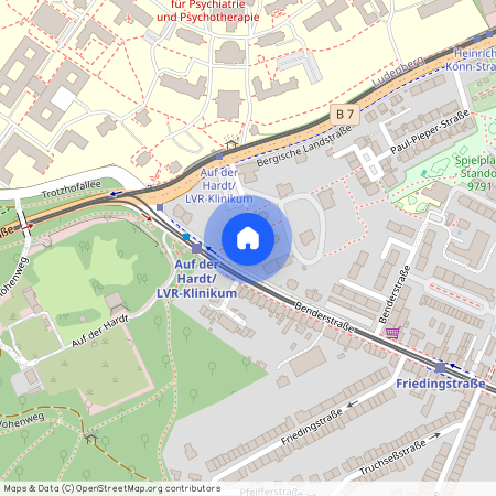 Bergische Landstraße, 40629 Düsseldorf-Stadtbezirk 7, Germany